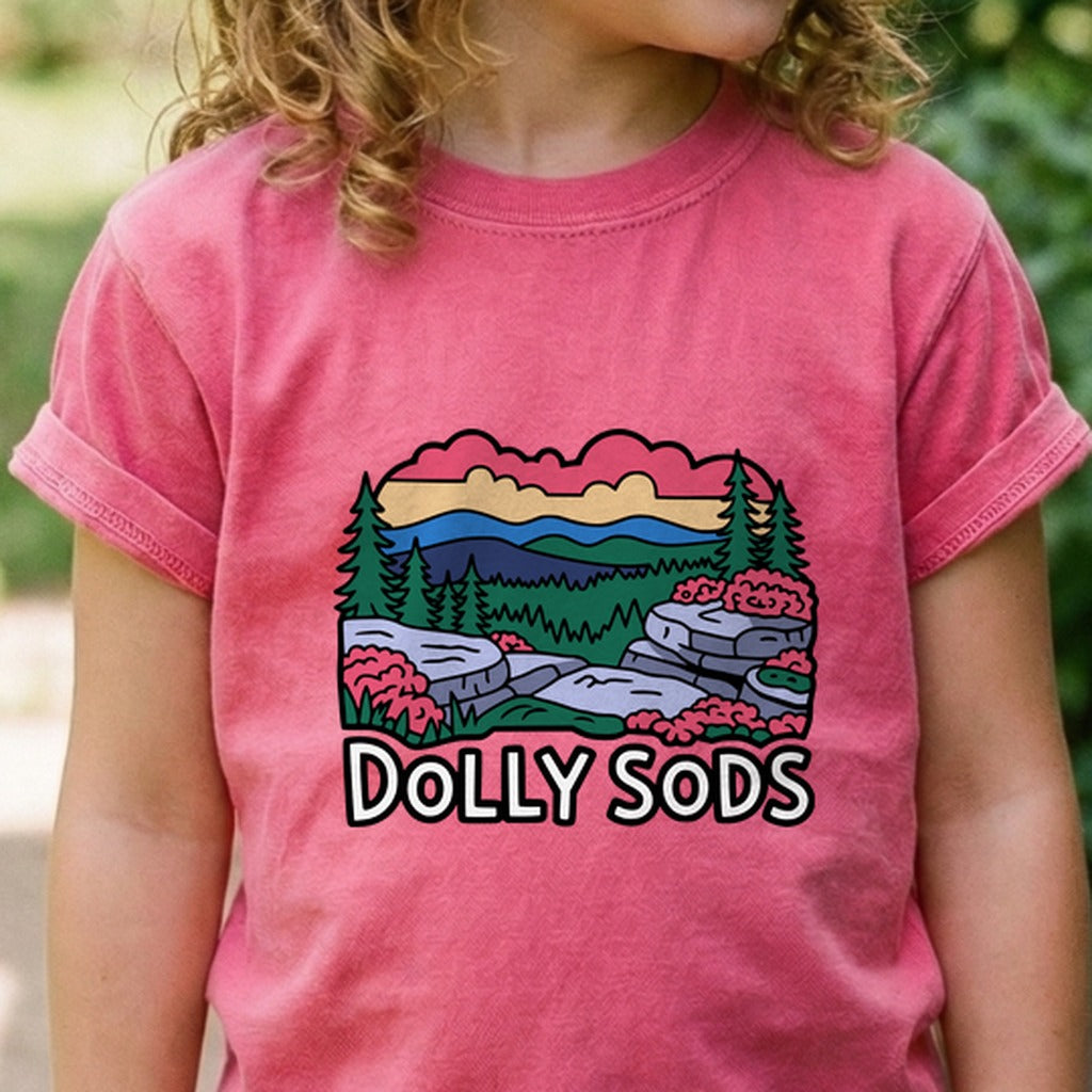 Dolly Sods Wilderness Kids Cotton T-Shirt