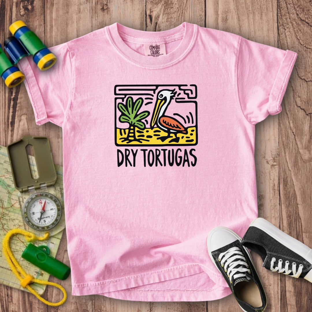 Dry Tortugas National Park Kids Cotton T-Shirt