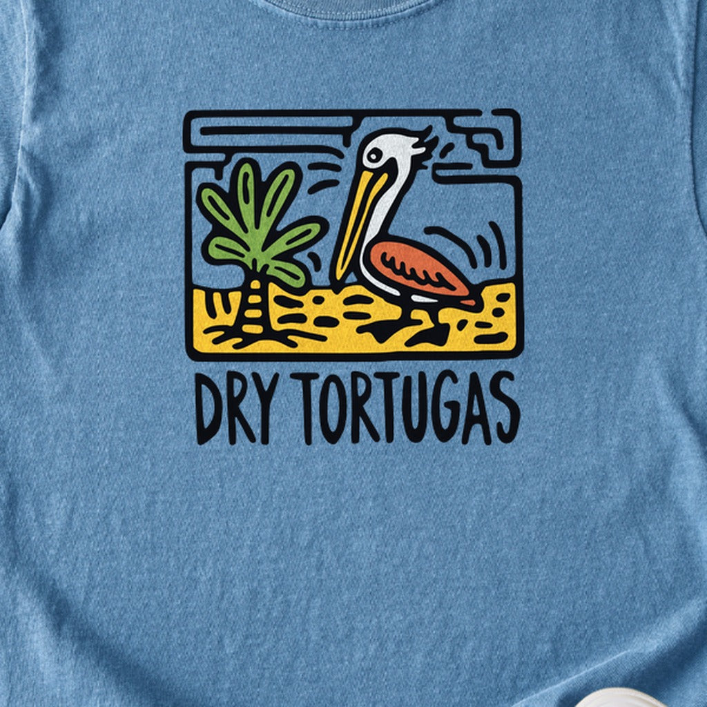 Dry Tortugas National Park Kids Cotton T-Shirt