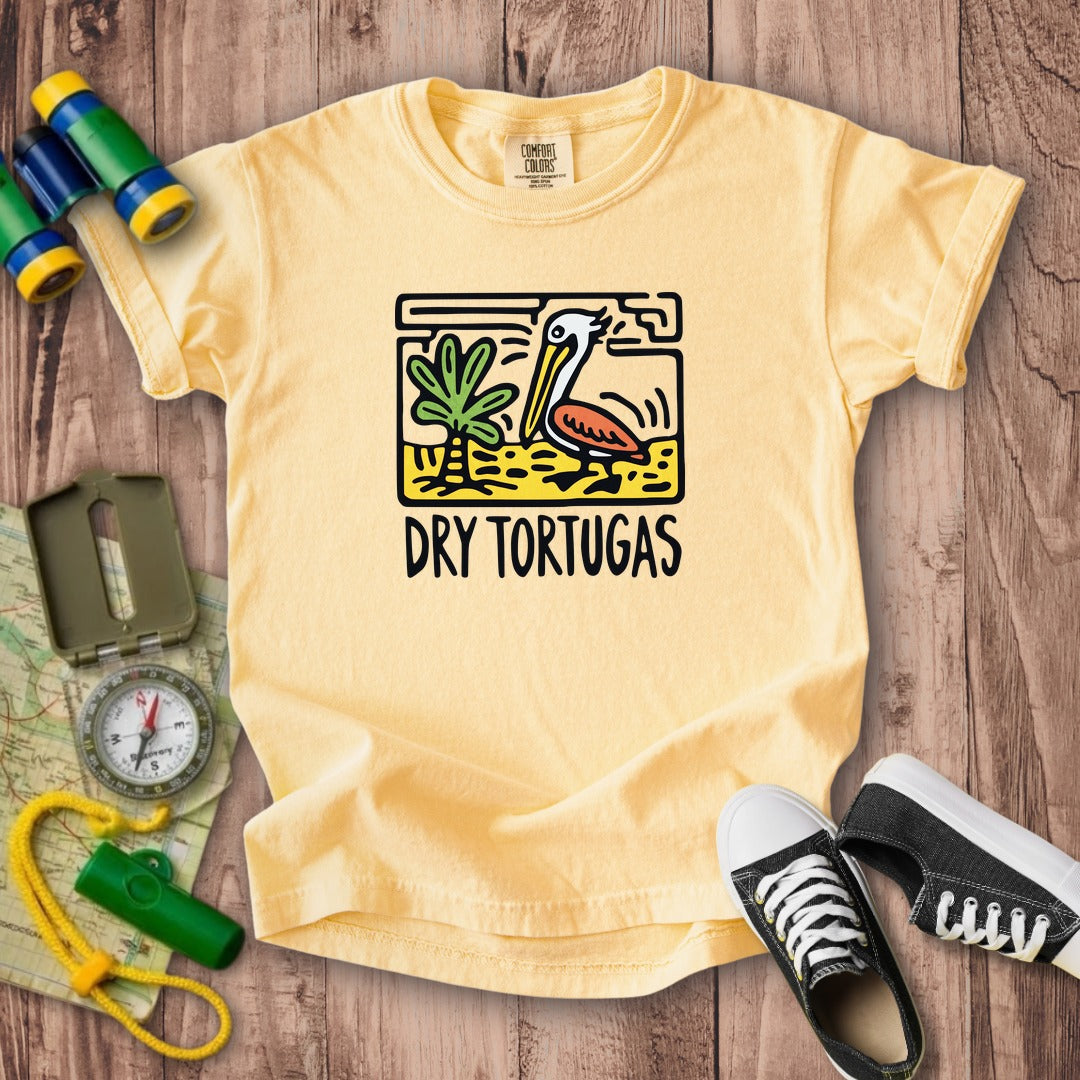 Dry Tortugas National Park Kids Cotton T-Shirt