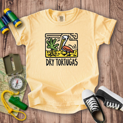 Dry Tortugas National Park Kids Cotton T-Shirt