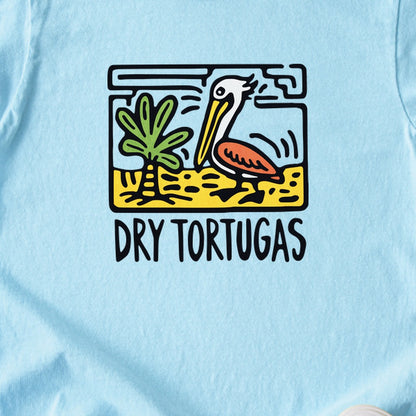 Dry Tortugas National Park Kids Cotton T-Shirt