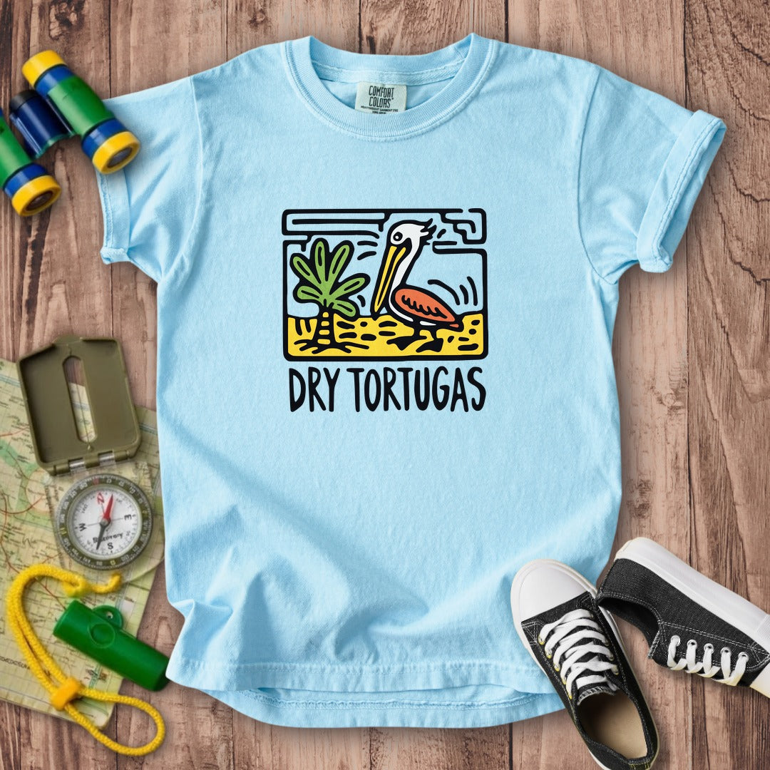 Dry Tortugas National Park Kids Cotton T-Shirt