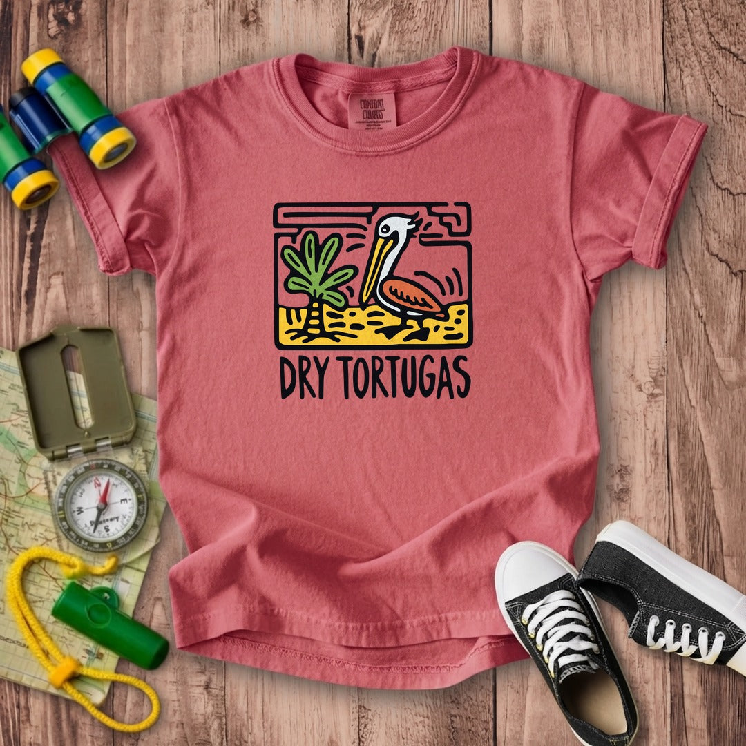 Dry Tortugas National Park Kids Cotton T-Shirt