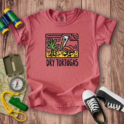 Dry Tortugas National Park Kids Cotton T-Shirt