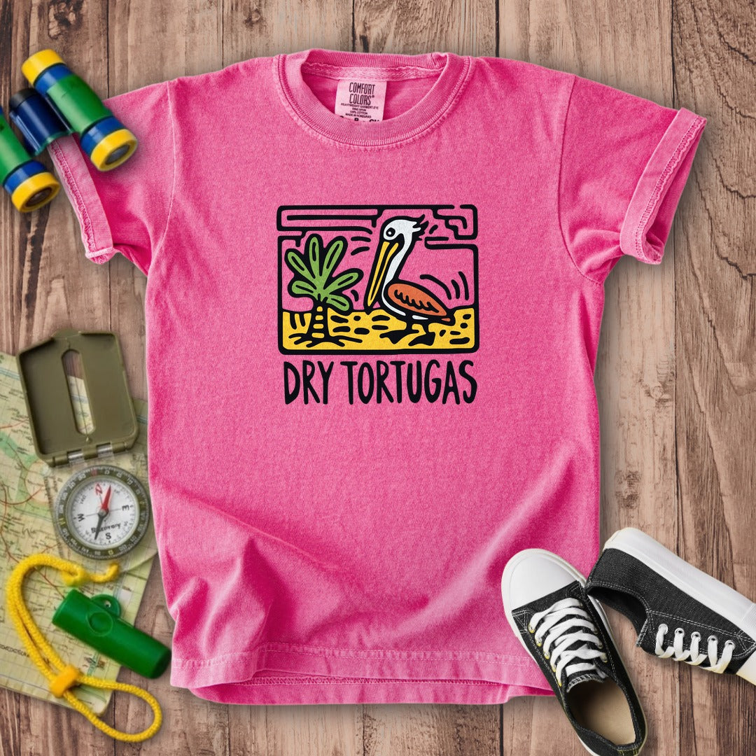 Dry Tortugas National Park Kids Cotton T-Shirt