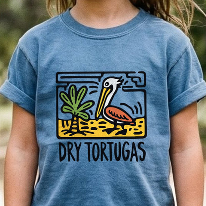 Dry Tortugas National Park Kids Cotton T-Shirt