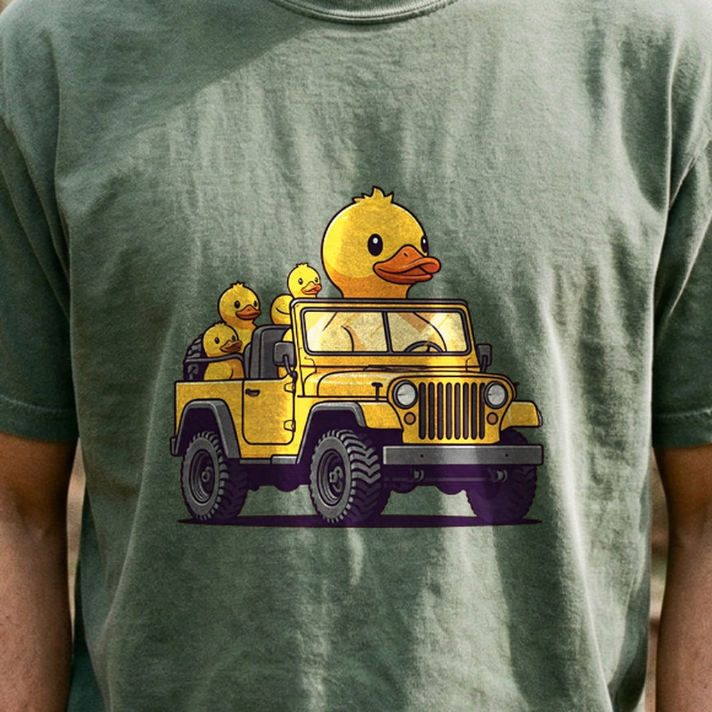 Duck Duck Jeep Cotton T-Shirt