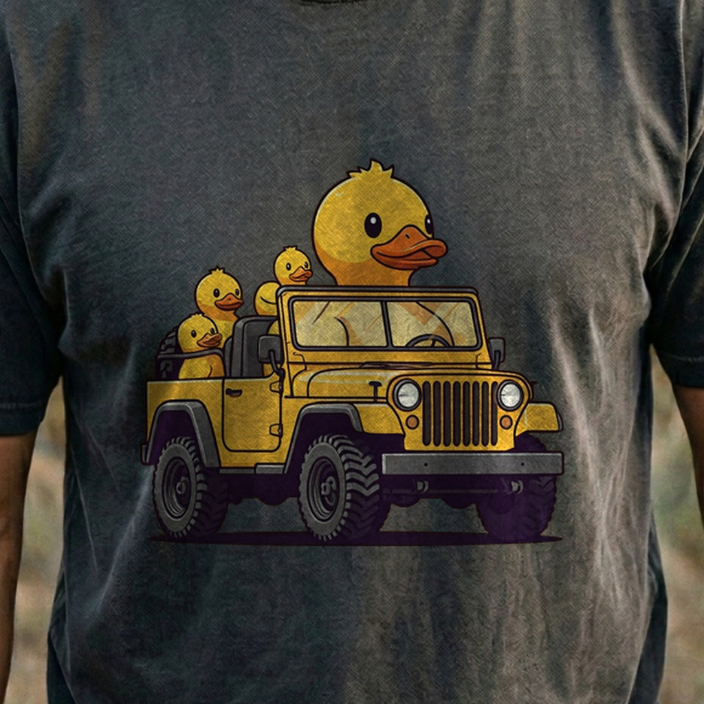 Duck Duck Jeep Cotton T-Shirt