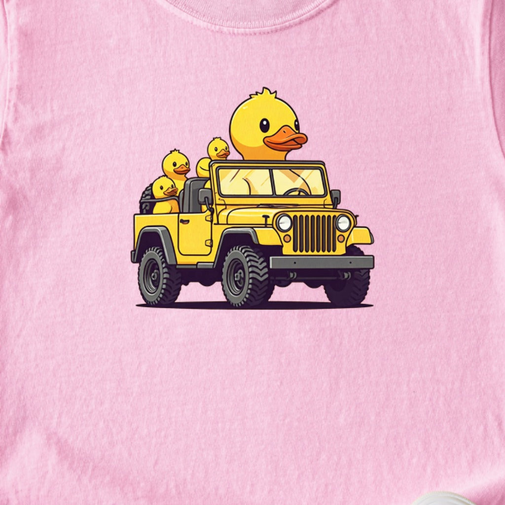 Duck Duck Jeep Kids Cotton T-Shirt