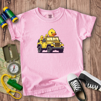 Duck Duck Jeep Kids Cotton T-Shirt