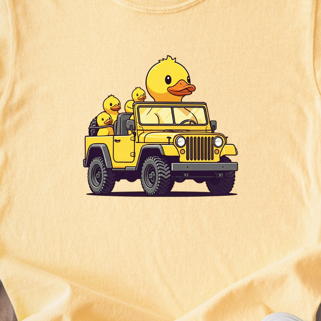 Duck Duck Jeep Kids Cotton T-Shirt