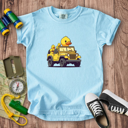 Duck Duck Jeep Kids Cotton T-Shirt