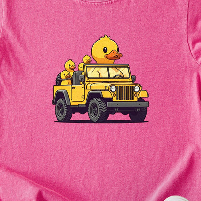 Duck Duck Jeep Kids Cotton T-Shirt