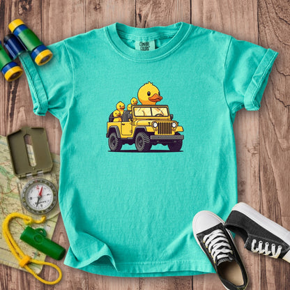Duck Duck Jeep Kids Cotton T-Shirt