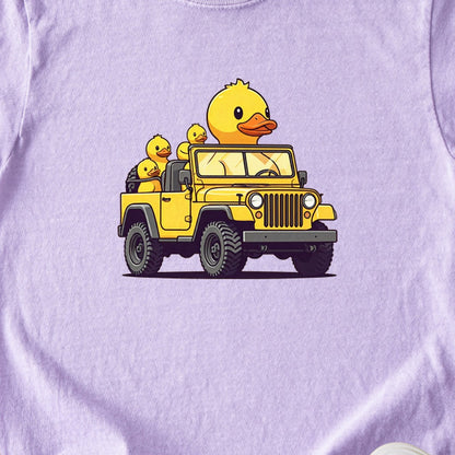 Duck Duck Jeep Kids Cotton T-Shirt