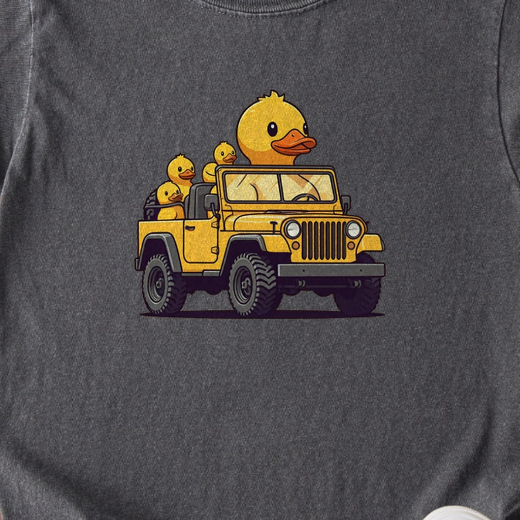 Duck Duck Jeep Kids Cotton T-Shirt