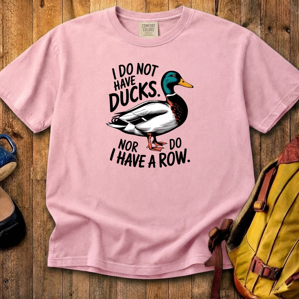 Ducks in a Row Cotton T-Shirt