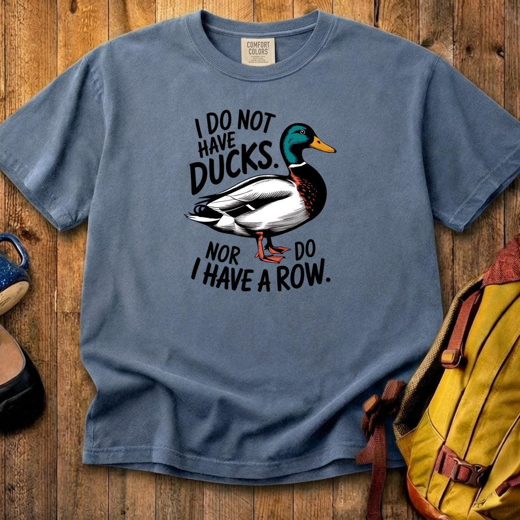 Ducks in a Row Cotton T-Shirt