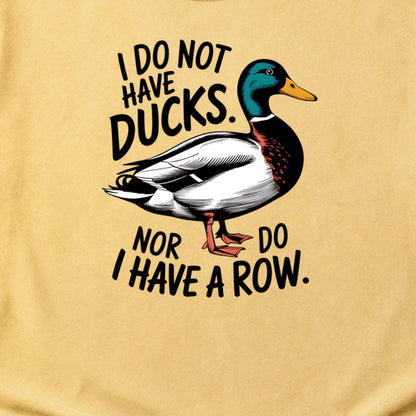 Ducks in a Row Cotton T-Shirt