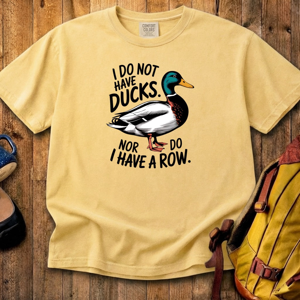 Ducks in a Row Cotton T-Shirt