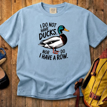 Ducks in a Row Cotton T-Shirt