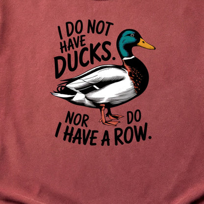 Ducks in a Row Cotton T-Shirt