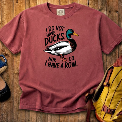 Ducks in a Row Cotton T-Shirt