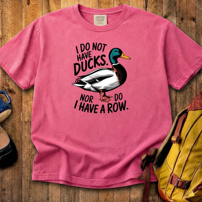 Ducks in a Row Cotton T-Shirt