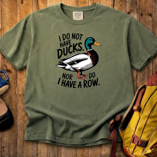Ducks in a Row Cotton T-Shirt
