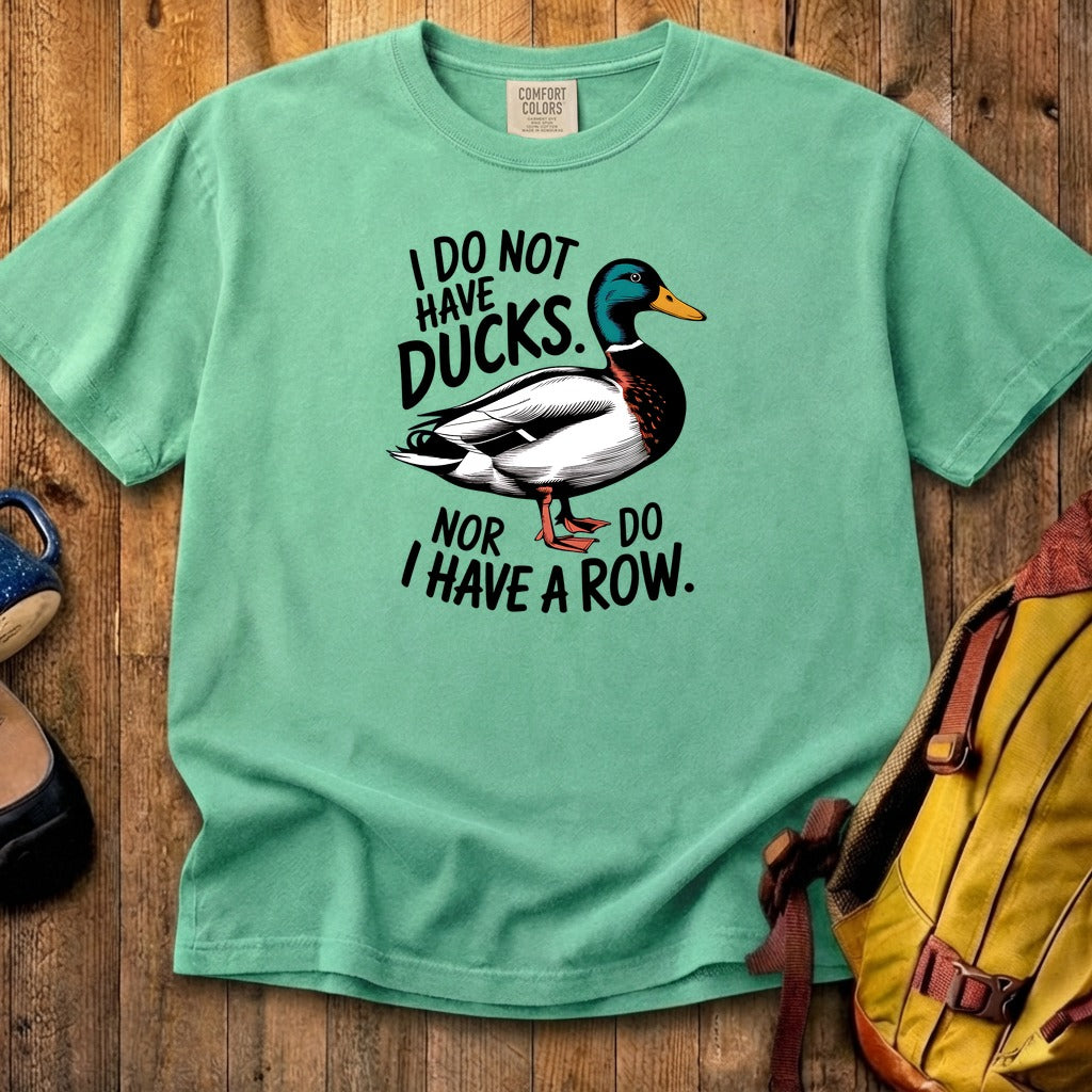 Ducks in a Row Cotton T-Shirt