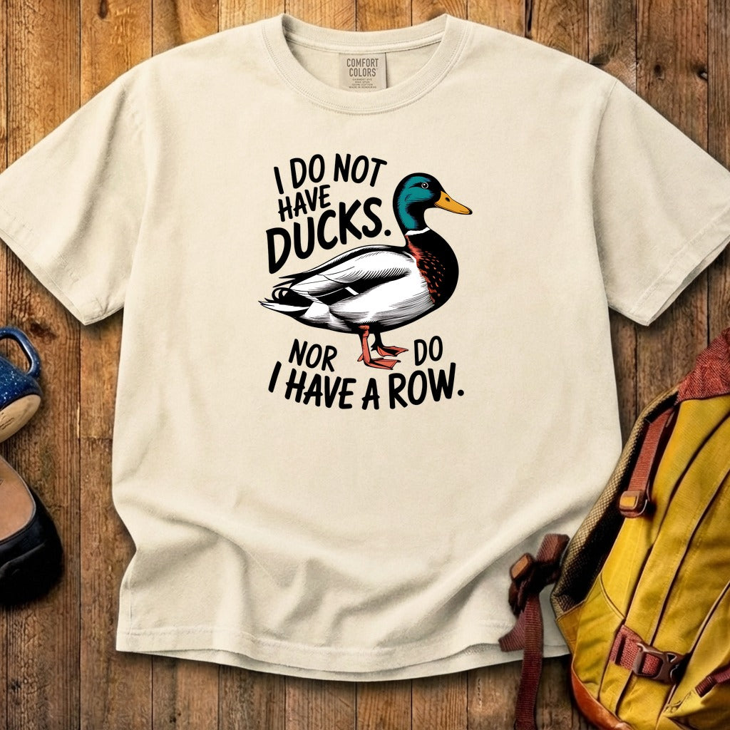 Ducks in a Row Cotton T-Shirt