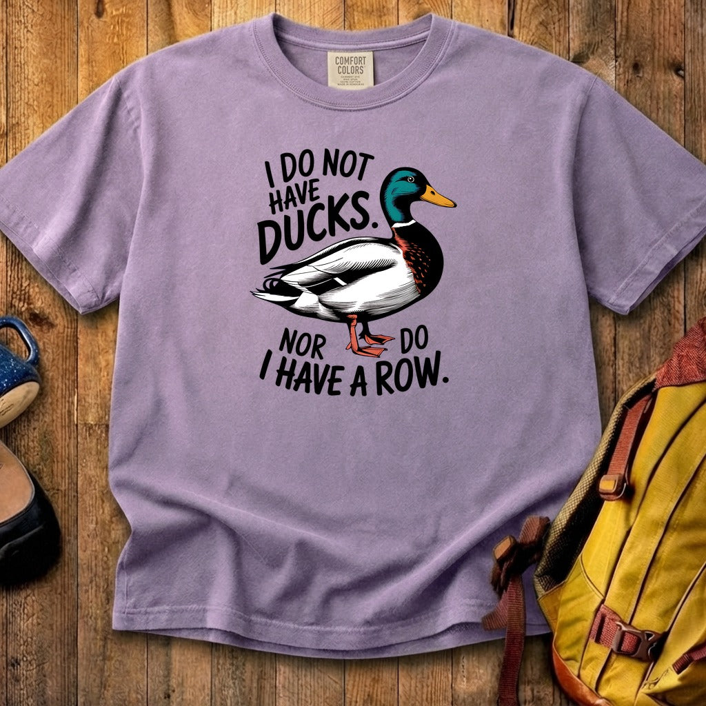 Ducks in a Row Cotton T-Shirt