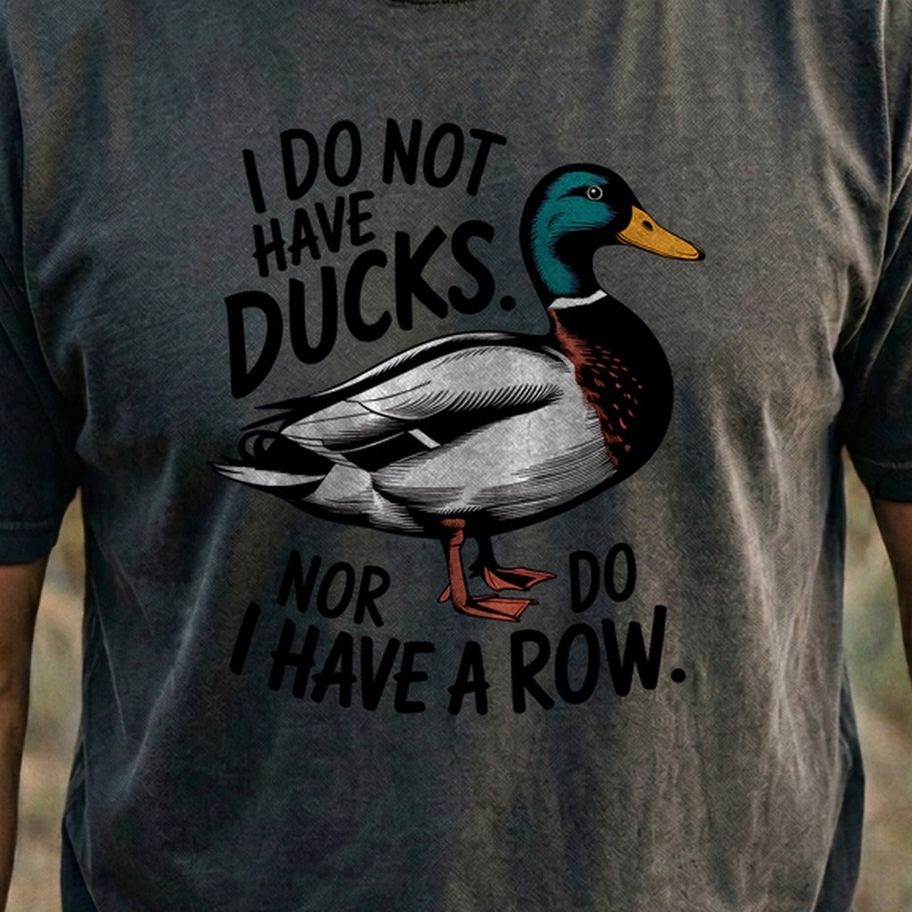 Ducks in a Row Cotton T-Shirt