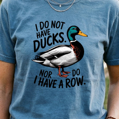 Ducks in a Row Cotton T-Shirt