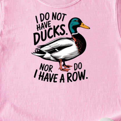 Ducks in a Row Kids Cotton T-Shirt