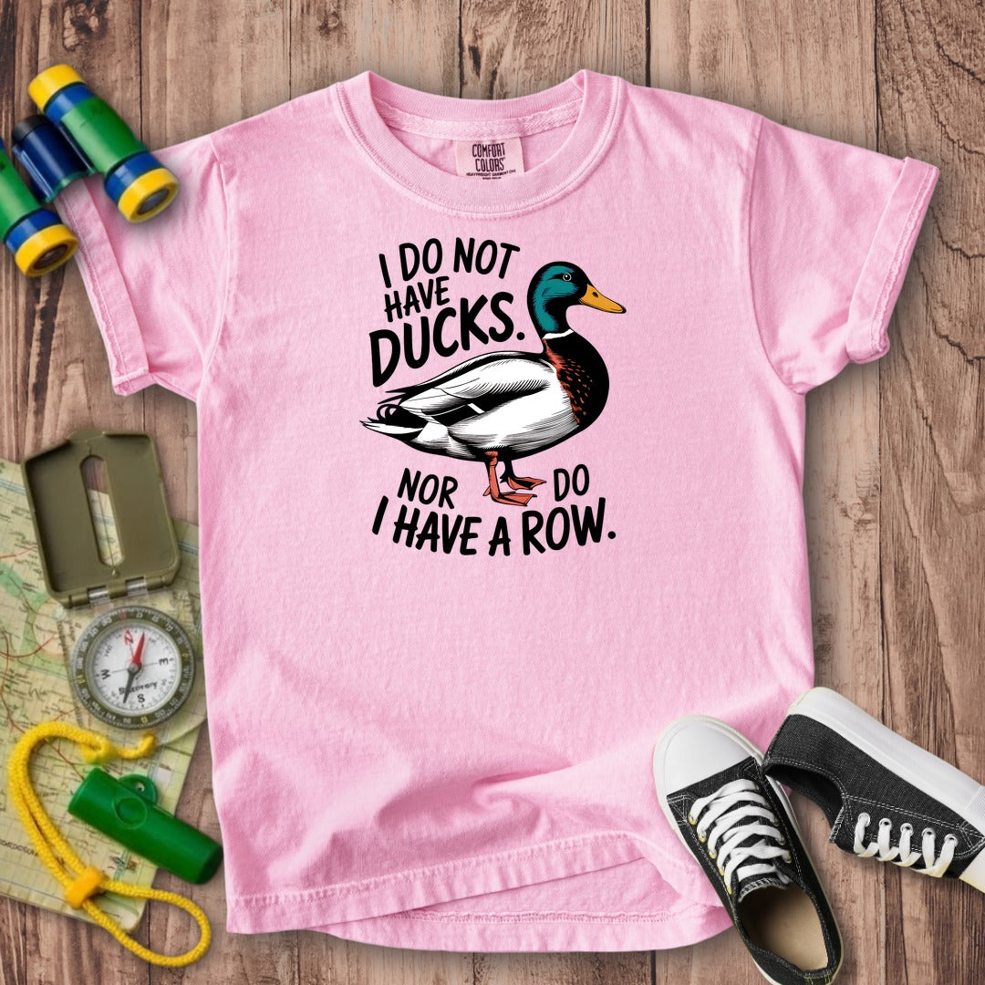 Ducks in a Row Kids Cotton T-Shirt