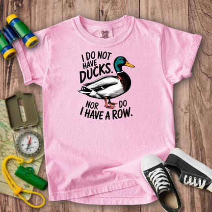 Ducks in a Row Kids Cotton T-Shirt