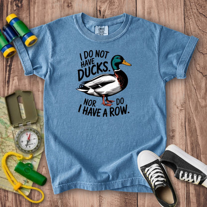 Ducks in a Row Kids Cotton T-Shirt