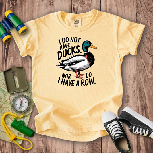 Ducks in a Row Kids Cotton T-Shirt