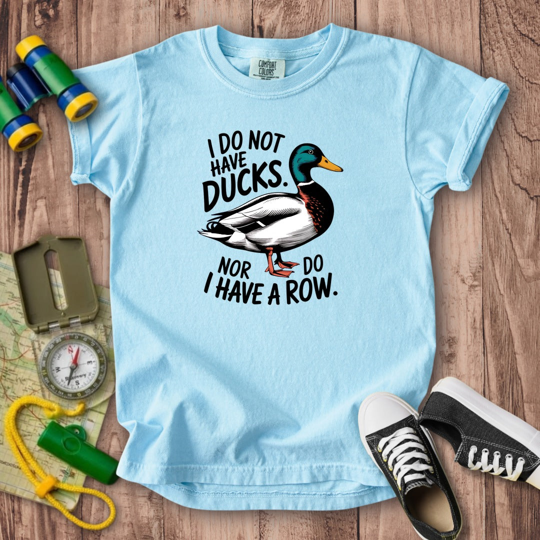 Ducks in a Row Kids Cotton T-Shirt