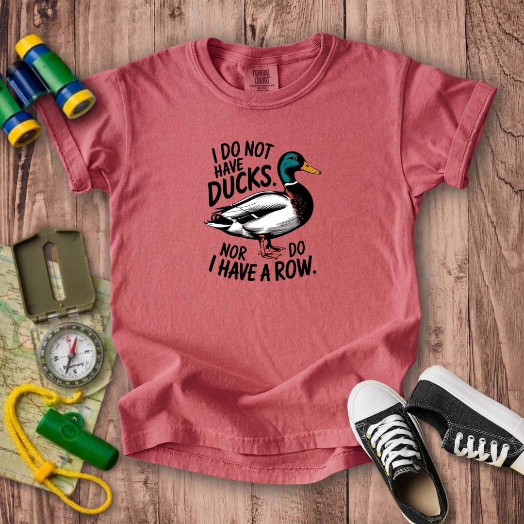 Ducks in a Row Kids Cotton T-Shirt