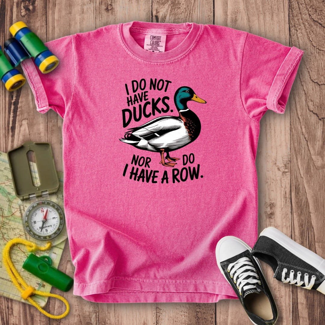 Ducks in a Row Kids Cotton T-Shirt