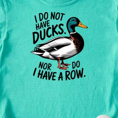 Ducks in a Row Kids Cotton T-Shirt