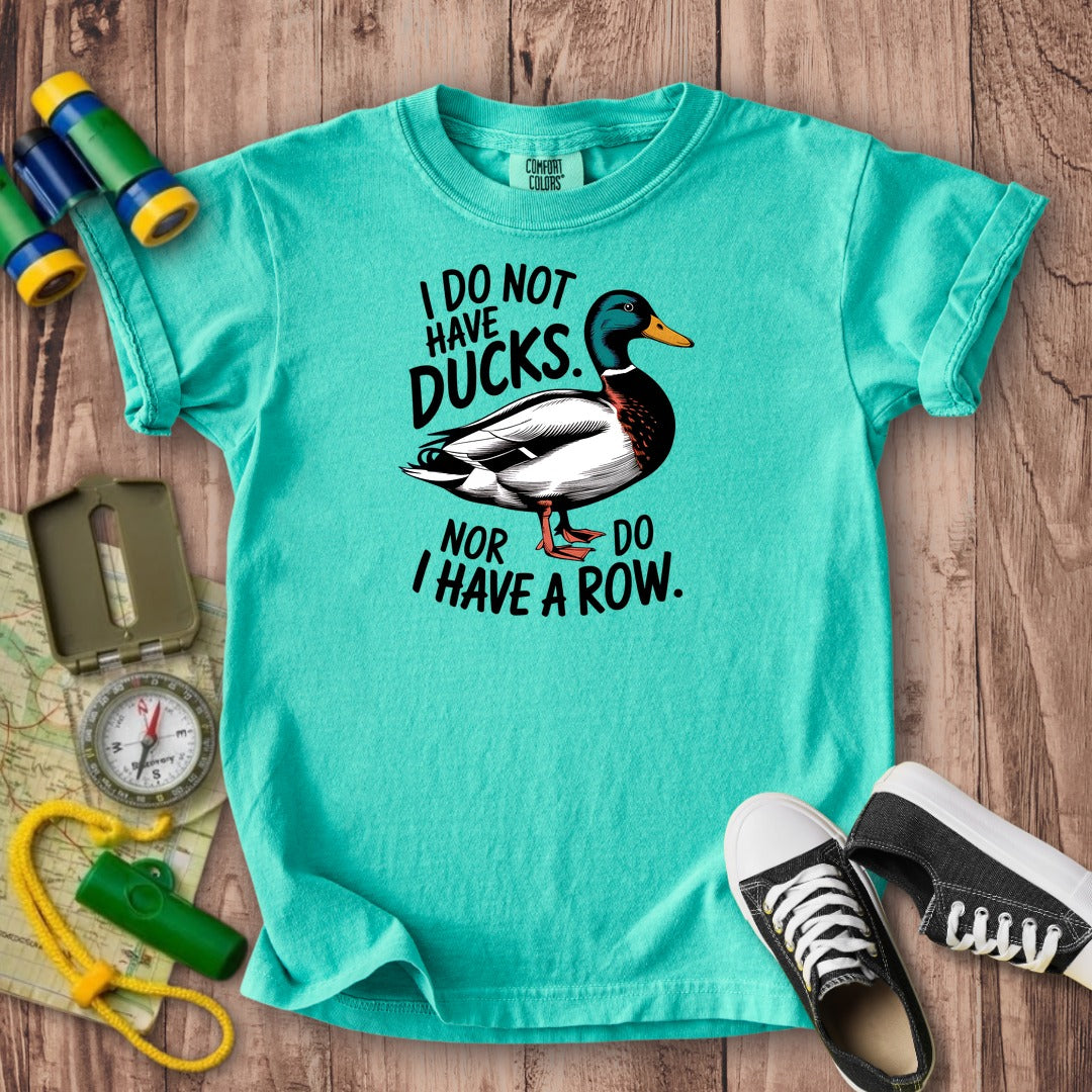 Ducks in a Row Kids Cotton T-Shirt