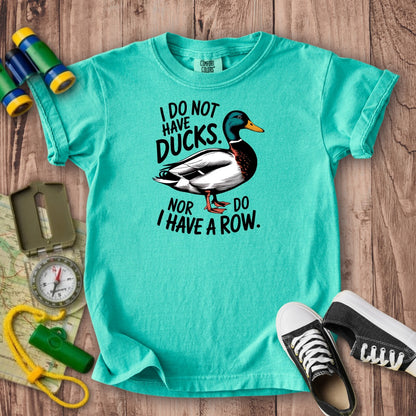 Ducks in a Row Kids Cotton T-Shirt