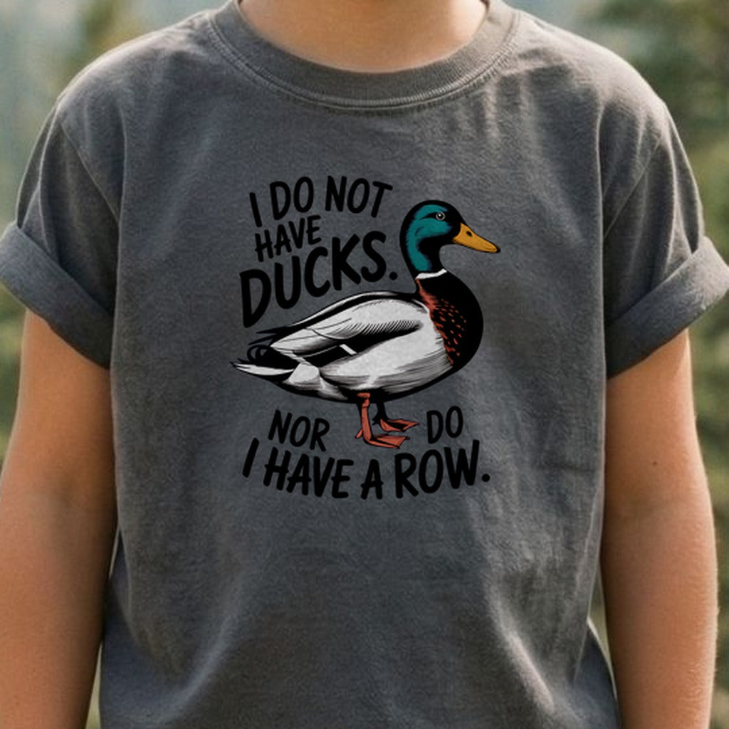 Ducks in a Row Kids Cotton T-Shirt
