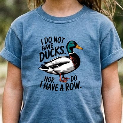Ducks in a Row Kids Cotton T-Shirt