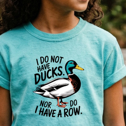 Ducks in a Row Kids Cotton T-Shirt