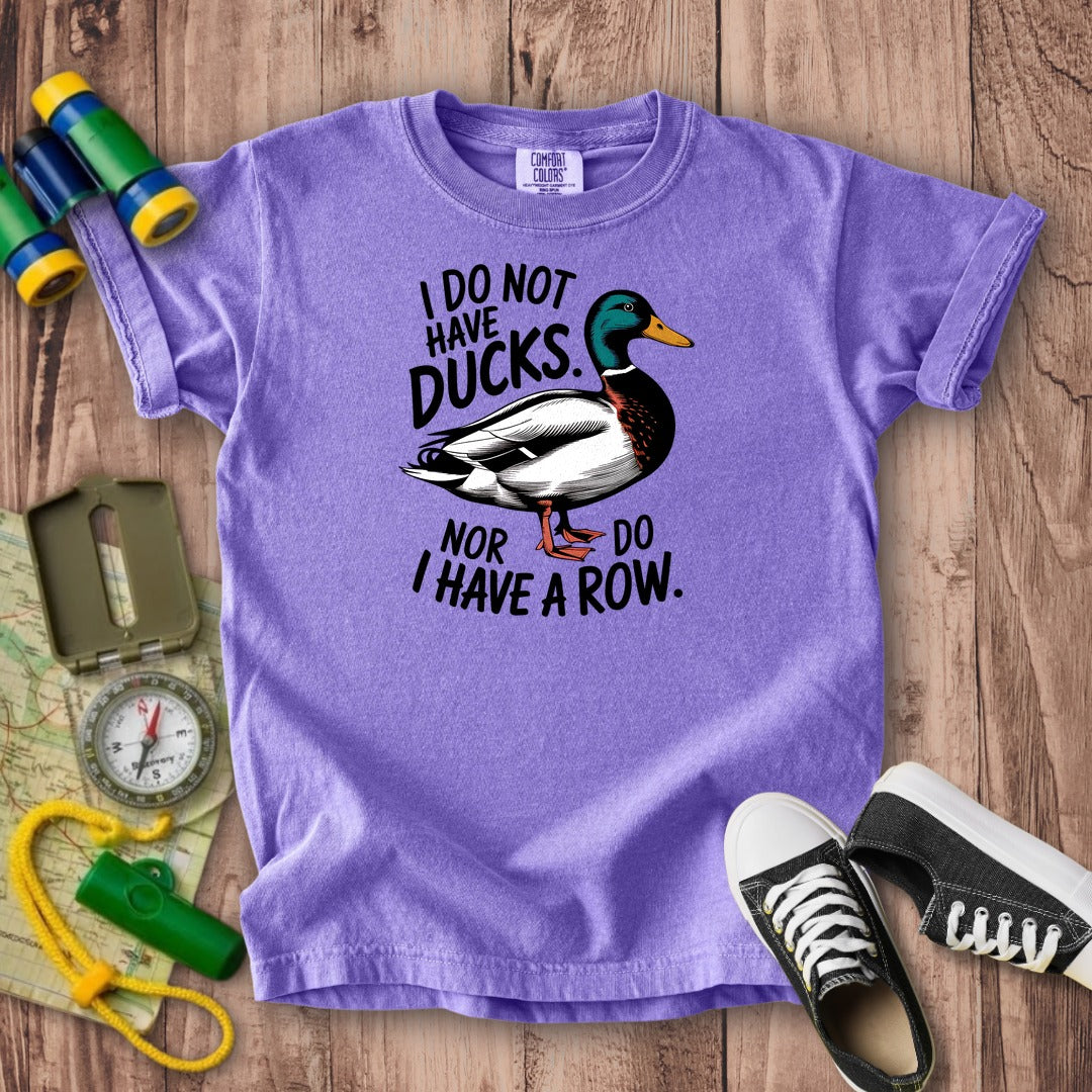 Ducks in a Row Kids Cotton T-Shirt